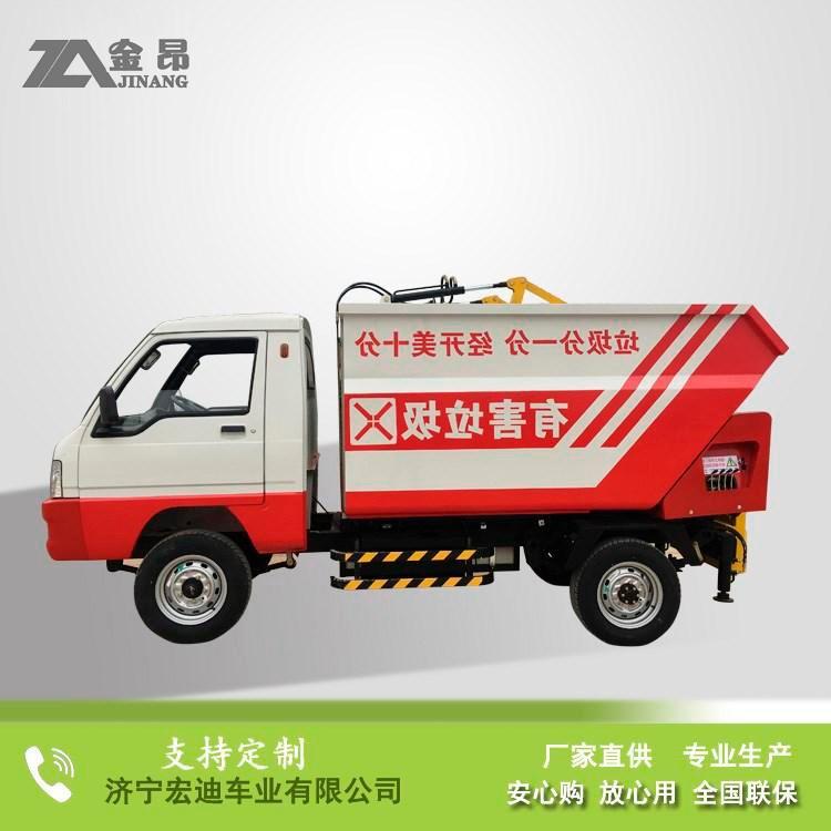 电动四轮后翻车