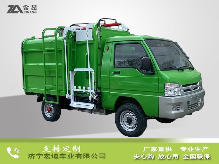 电动四轮挂桶车